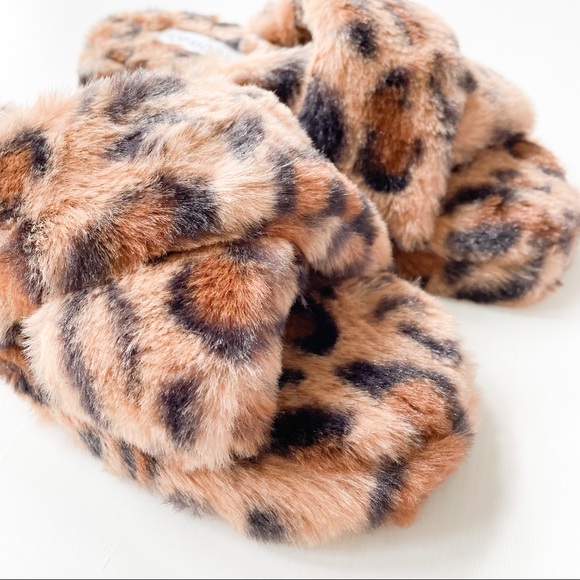 Top Moda Leopard Slippers Ben-25 - Picture 7 of 8